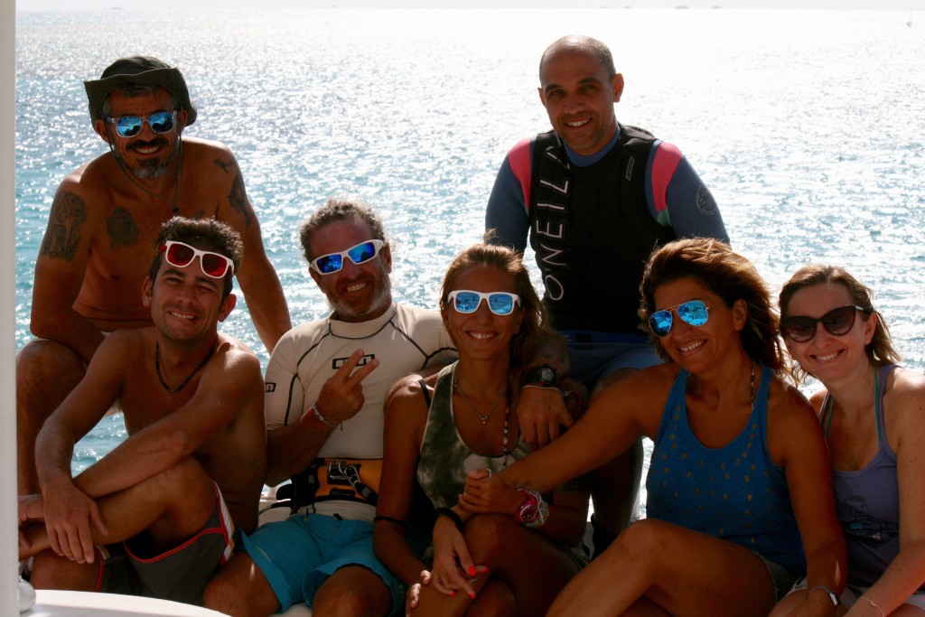 Kiters in vacanza in Egitto