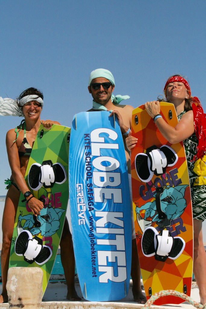 Kiters in vacanza in Egitto