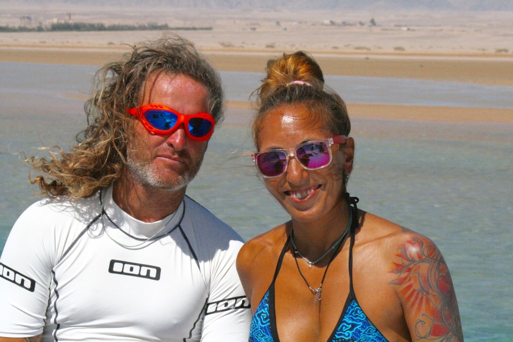 Nicoletta e Diego Globe Kiter