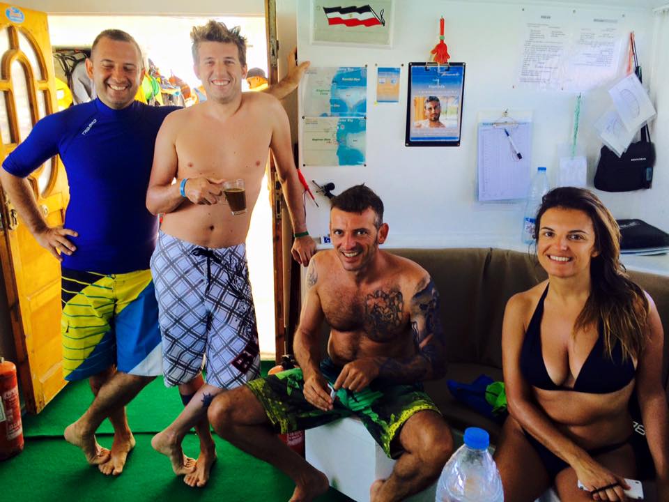 Kiters in vacanza in Egitto