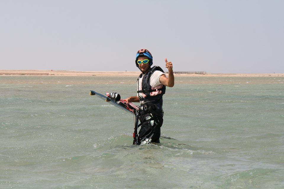 corso base kitesurf a Soma Bay