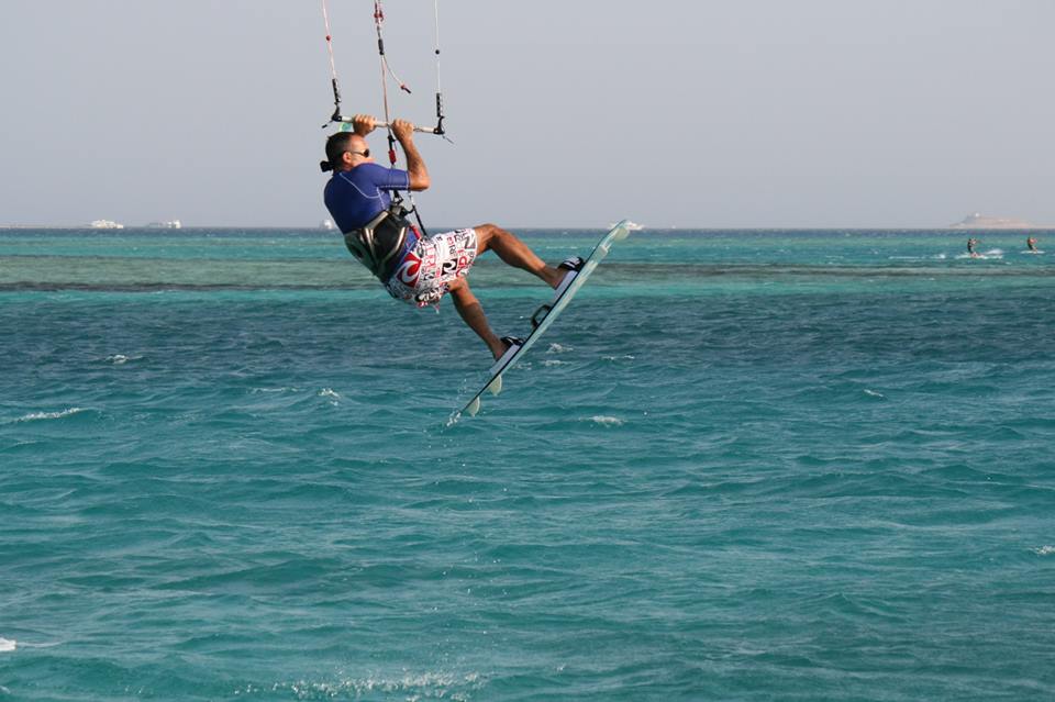 Kiters in vacanza in Egitto