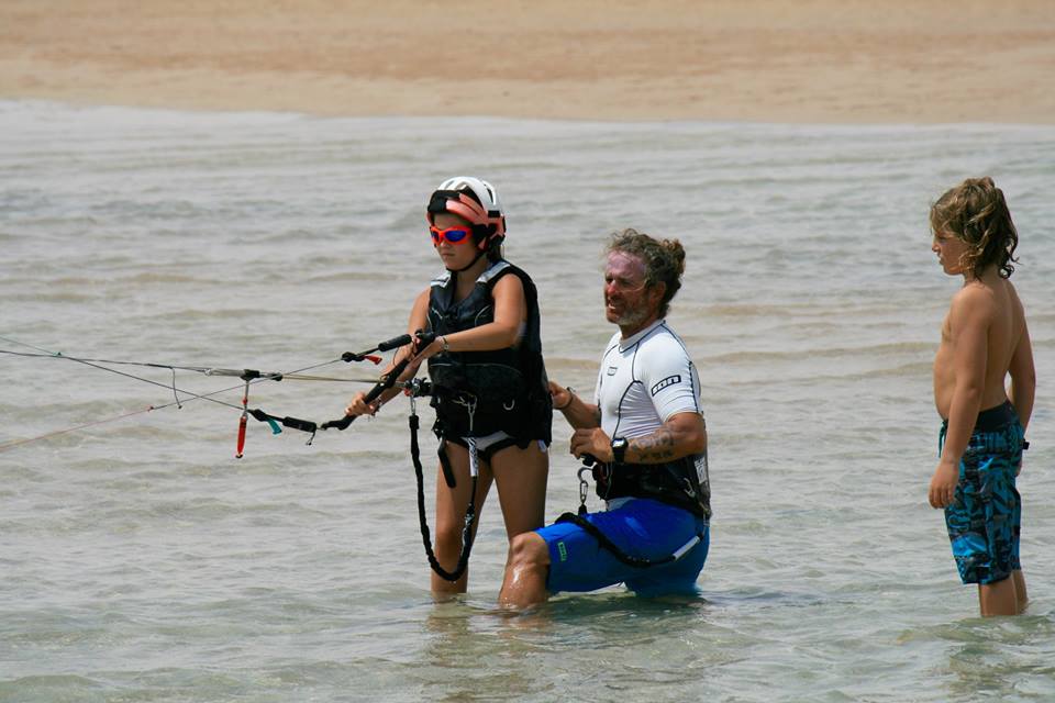 Corso kitesurf per bambini