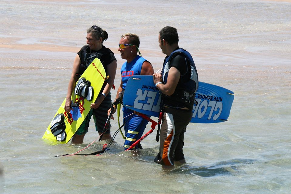 Kiters in vacanza in Egitto