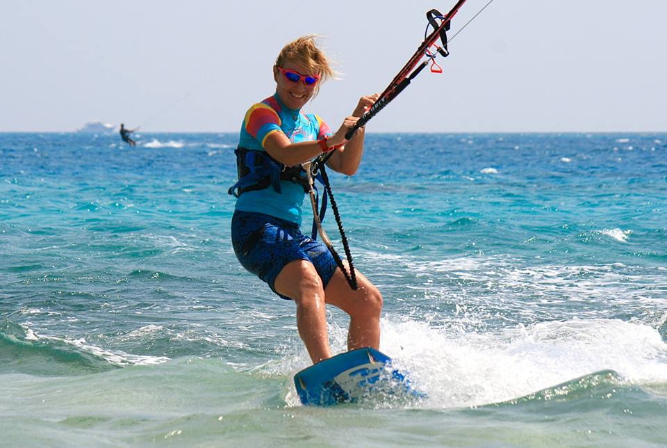 Kiters in vacanza in Egitto