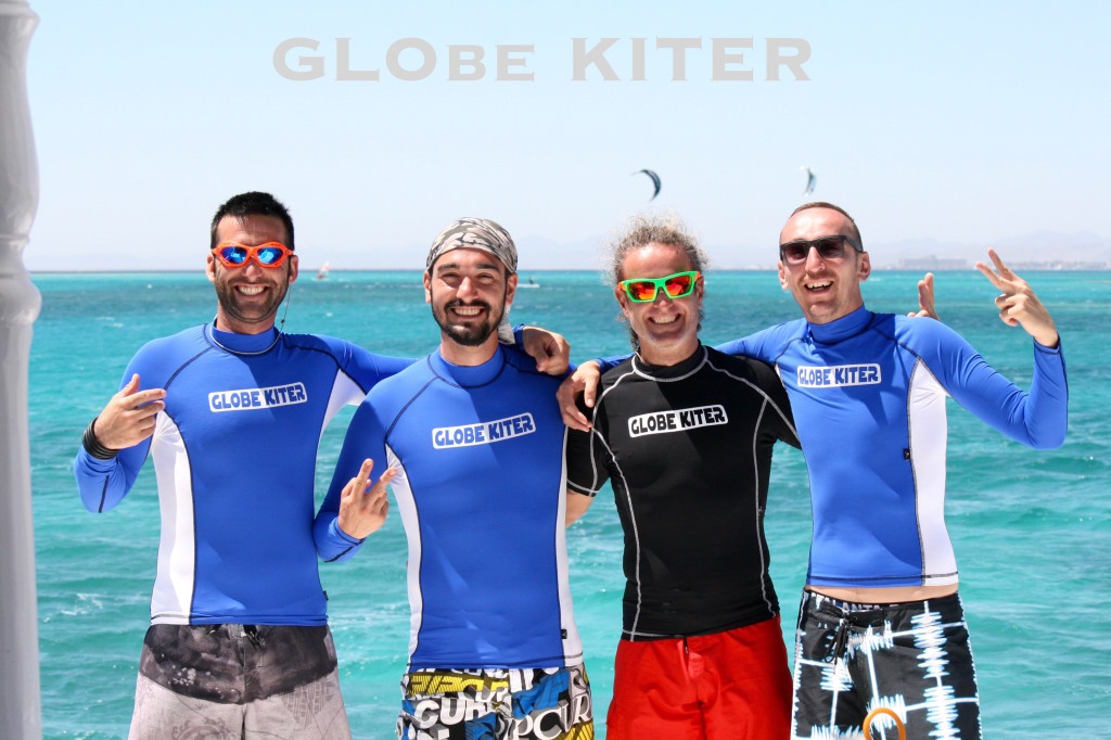 Kiters in vacanza in Egitto