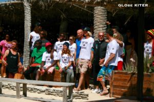 alt:"downwind globe kiter"