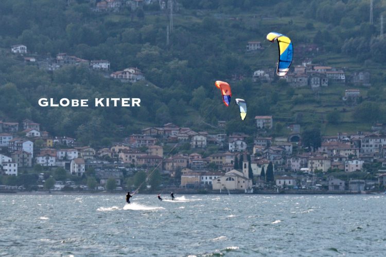 il vento al lago Como per fare kitesurf