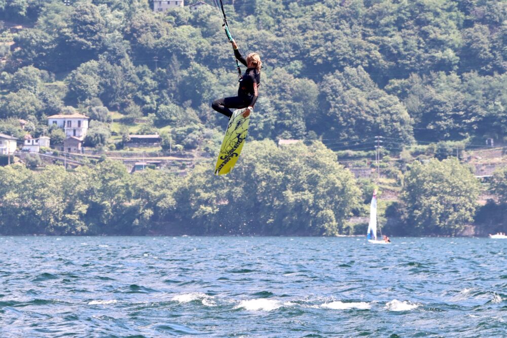 Kitesurfing al Lago di Como - Globe Kiter