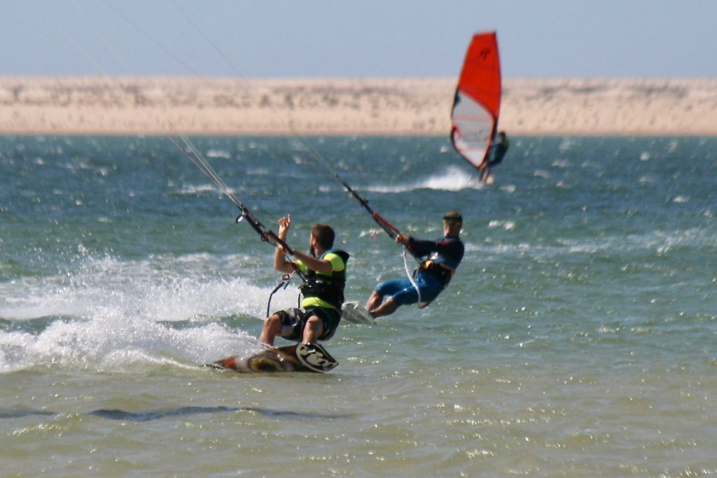 Corso avanzato kitesurf in kite camp