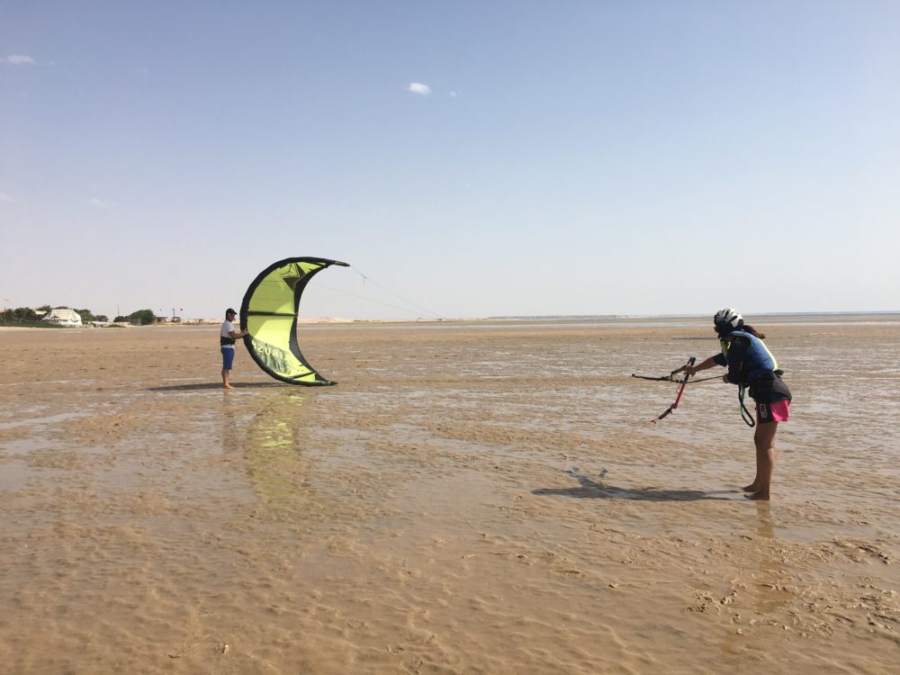 Corso base - Dakhla kite camp Globe Kiter 2018