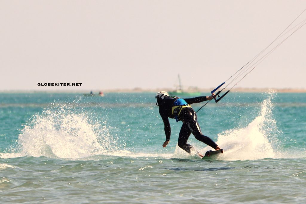 Navigazione in Blind Kitesurf lezione avanzata