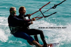 Kite tandem a Soma Bay