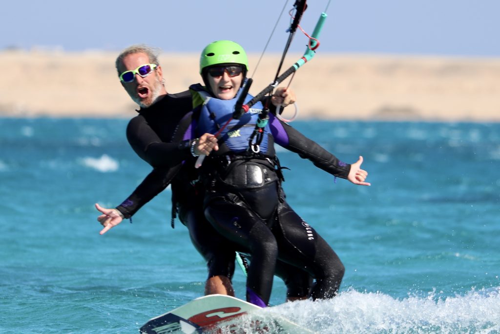 Kite Tandem a Soma Bay