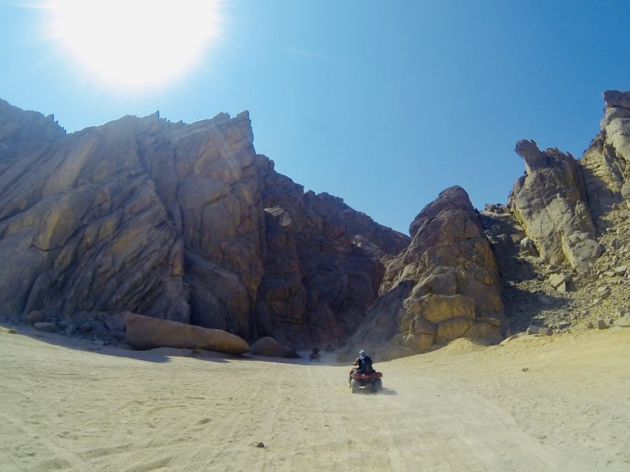 Il deserto di Safaga - quad tour - Egitto