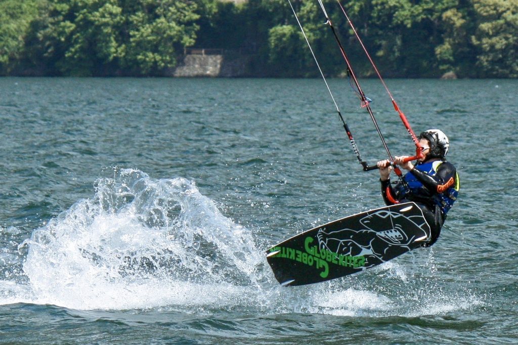 Corso avanzato - lezione radio Globe Kiter Lago di Como