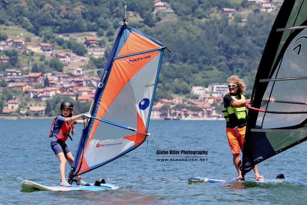 Lezione windsurf per bambini