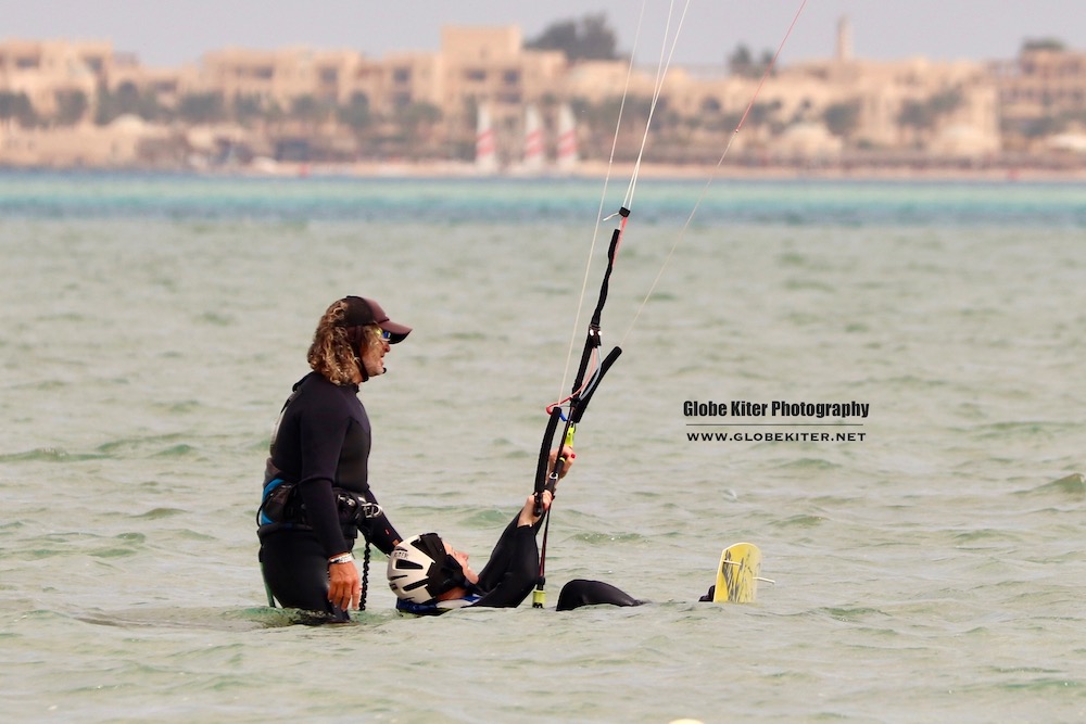 Corso base kitesurf - Water start