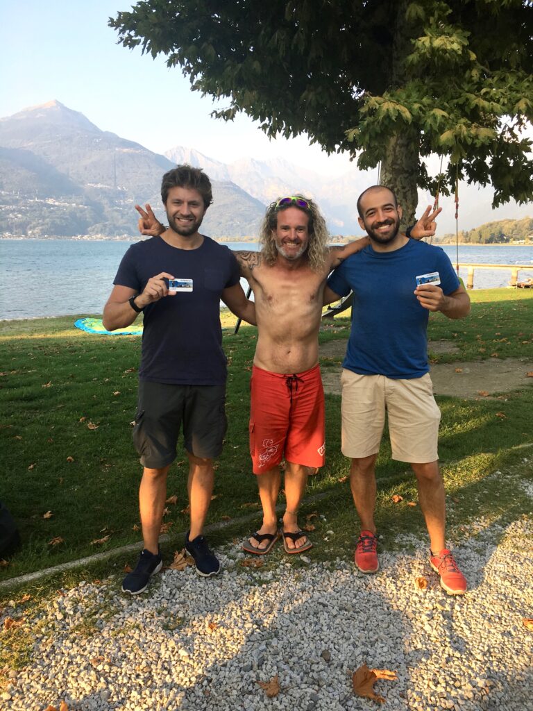 Corso autonomia kitesurf