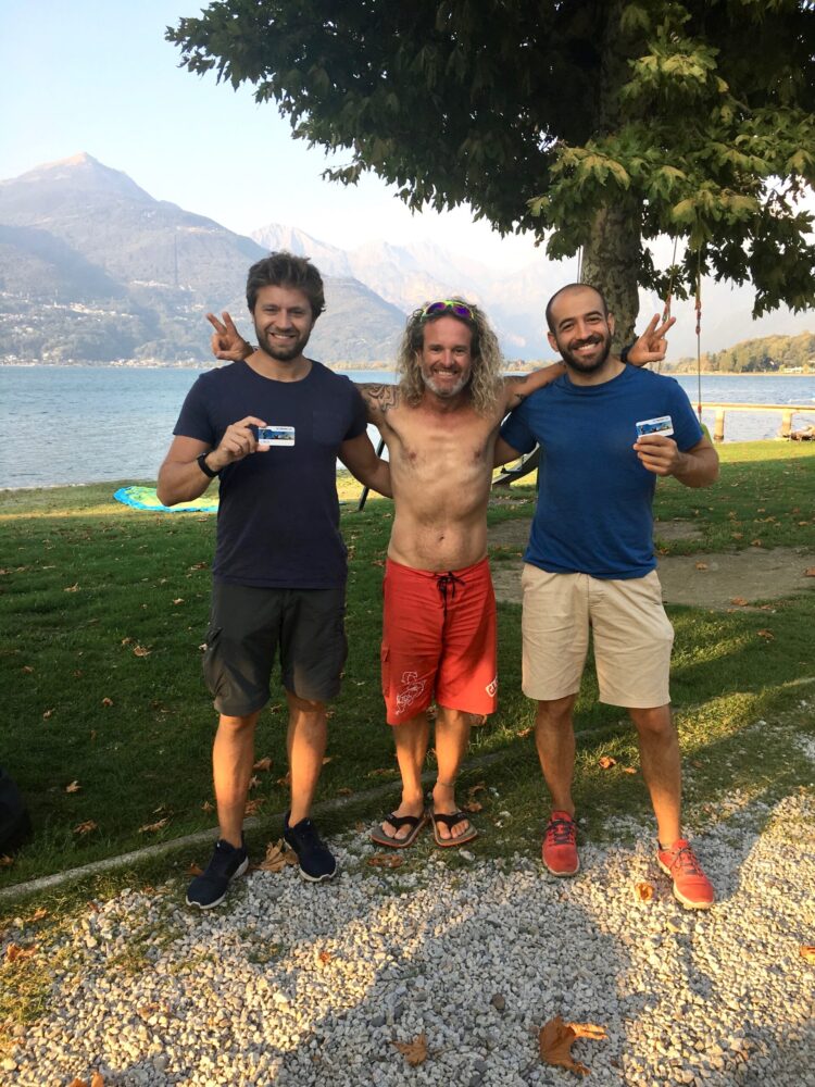 Corso autonomia kitesurf