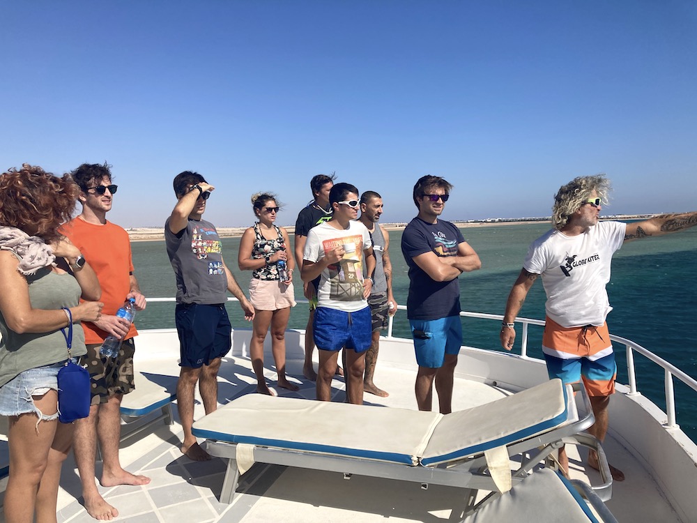 Briefing spiegazione spot Soma Bay - kitecamp Egitto