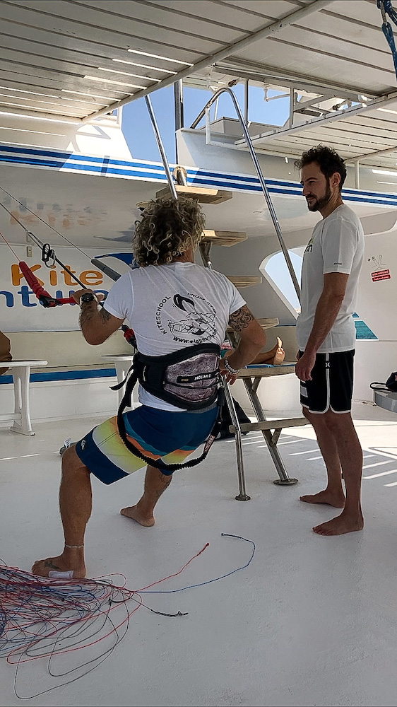 briefing pre lezione - masterclass kiteboarding