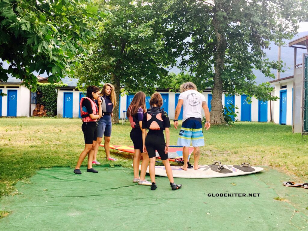 Test day windsurf Colico