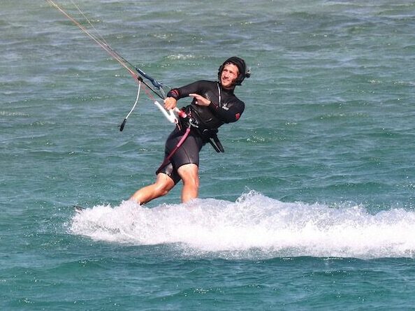 A lezione di blind - personal kiteboarding training