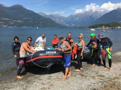 Servizio lift kitesurf - Lago di Como