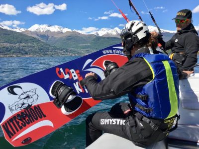 Corso intermedio - kitesurf - Scuola Lago di Como