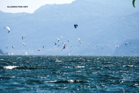 Kitesurf al lago di Como - Globe Kiter